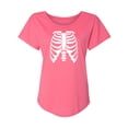 thumbnail image 1 of Skeleton Ribs Womens Dolman Tee, 1 of 1