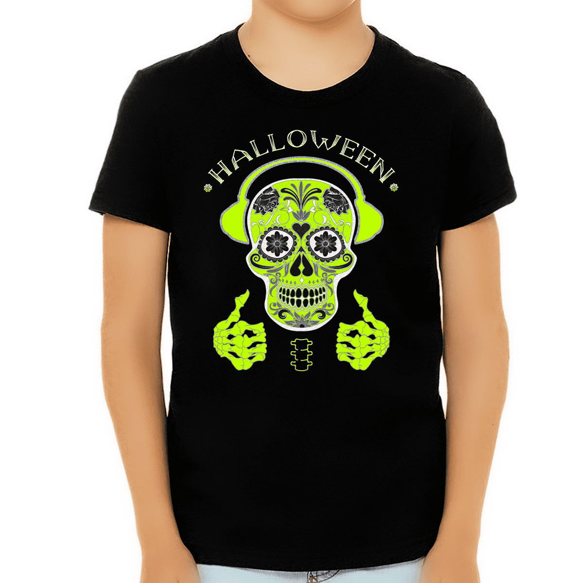 boys skull tshirt