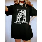 Skeleton Shirt,Halloween Shirt,Dancing Skeleton,Funny Skeleton Shirt, Halloween Funny Gift,Goth Skeleton,spooky season,fall shirt for women