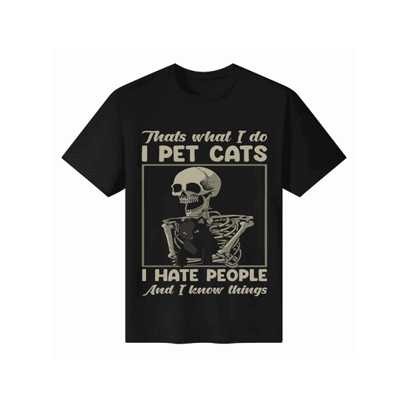 Skeleton Shirt for Halloween - Funny & Scary Skull Design Graphic Tee for Adults, Perfect for Trick or Treat