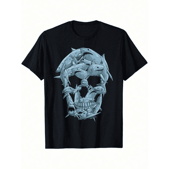 Skeleton Shirt for Halloween - Funny & Scary Skull Design Graphic Tee for Adults, Perfect for Trick or Treat