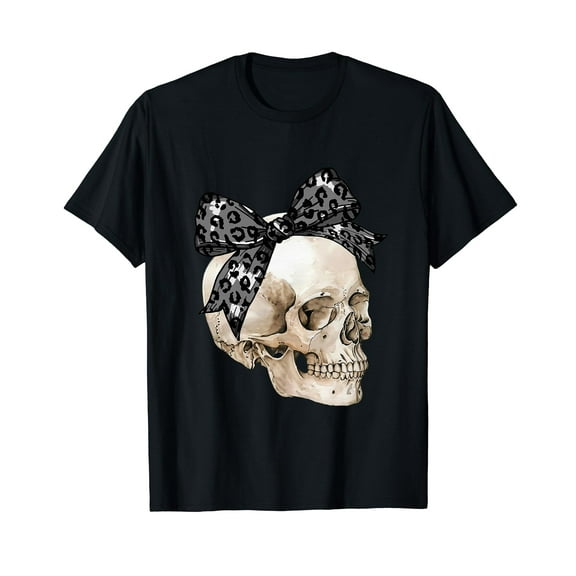 Skeleton Skull Horror T-Shirt for Men Women Cotton Summer Top Tee Fashion Casual Short Sleeves
