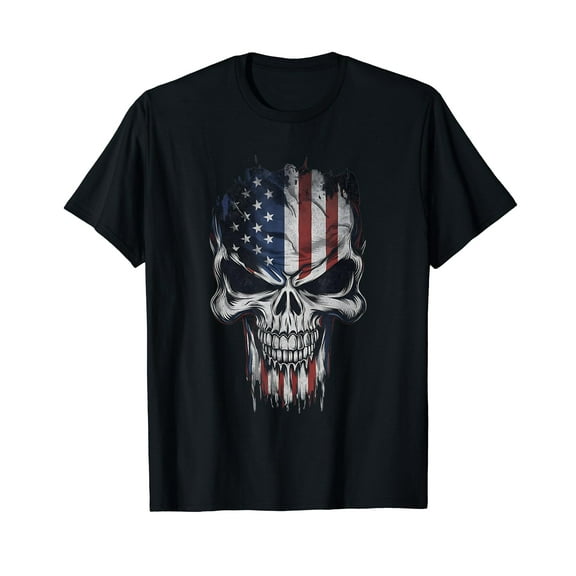 Skeleton Skull Horror T-Shirt for Men Women Cotton Summer Top Tee Fashion Casual Short Sleeves