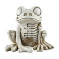 Skeleton Statues Tiny Sculpture Resin Animal Statue Figurine For Scene