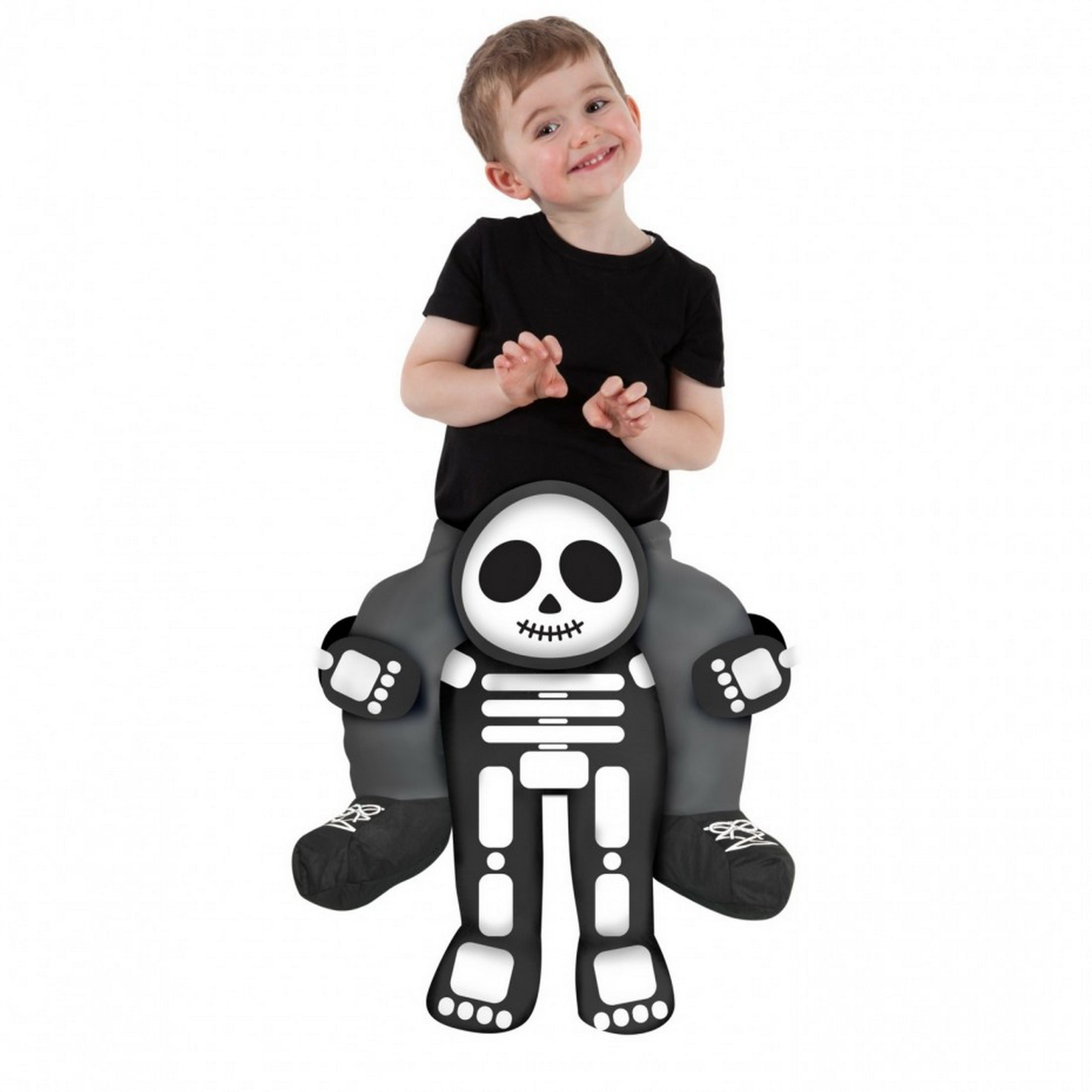 Skeleton Toddler Piggyback Halloween Costume