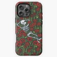 thumbnail image 1 of Skeleton in the Poppies Phone Case for iPhone 16 15 14 13 12 11 Pro Max M5903948, 1 of 2