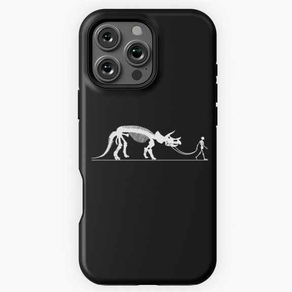 Skeleton pulls a dinosaur Skeleton riding a dinosaur bones halloween costume Phone Case for iPhone 16 15 14 13 12 11 Pro Max M5904434