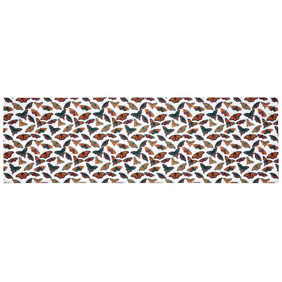 Skeleton with Butterflies Bath Collection - Valance
