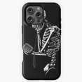 thumbnail image 1 of Skeleton with Cassette Player Phone Case for iPhone 16 15 14 13 12 11 Pro Max M5904437, 1 of 2