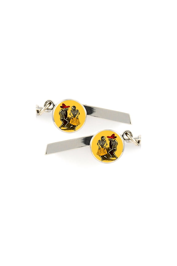 Skeletons Safety Whistle Keychain