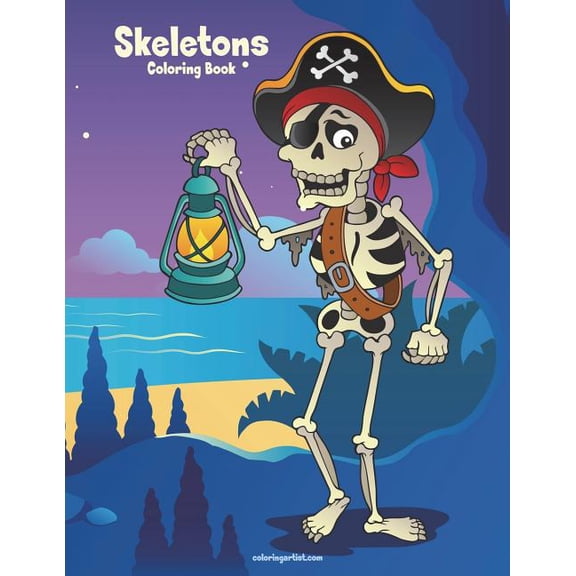 Skeletons Skeletons Coloring Book 1, Book 1, (Paperback)