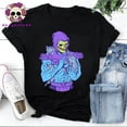 thumbnail image 1 of Skeletor Masters Of The Meoniverse Loves Cats T-shirt, Gifts For Cat Lovers Shirt, Cat Dad, Cat Tee, Halloween Shirt, Skeleton Love, 1 of 2