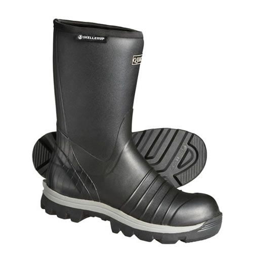 Skellerup Quatro Insulated Calf 13" Boots Black in size 15