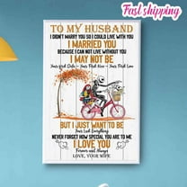 Skellington To My Husband I Just Want To Be Your Last Everything Poster Prints Poster Wall Art Vertical 11 x 17 Inch Poster