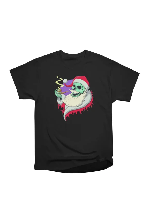 Skelly Claus Limited Edition T-Shirt Tee Gift For Him Merch For Her Apparel For Friend