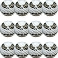 thumbnail image 1 of Skelly Golf Balls – 12-Pack Skeleton Face Halloween Golf Balls, 1 of 4