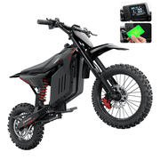 Skeri Electric Dirt Bike for Teens Adults, 14/12 Fat Tire 2000W Peak 3200W 48V 21AH Battery 37MPH Hydraulic off-Road Age 13+