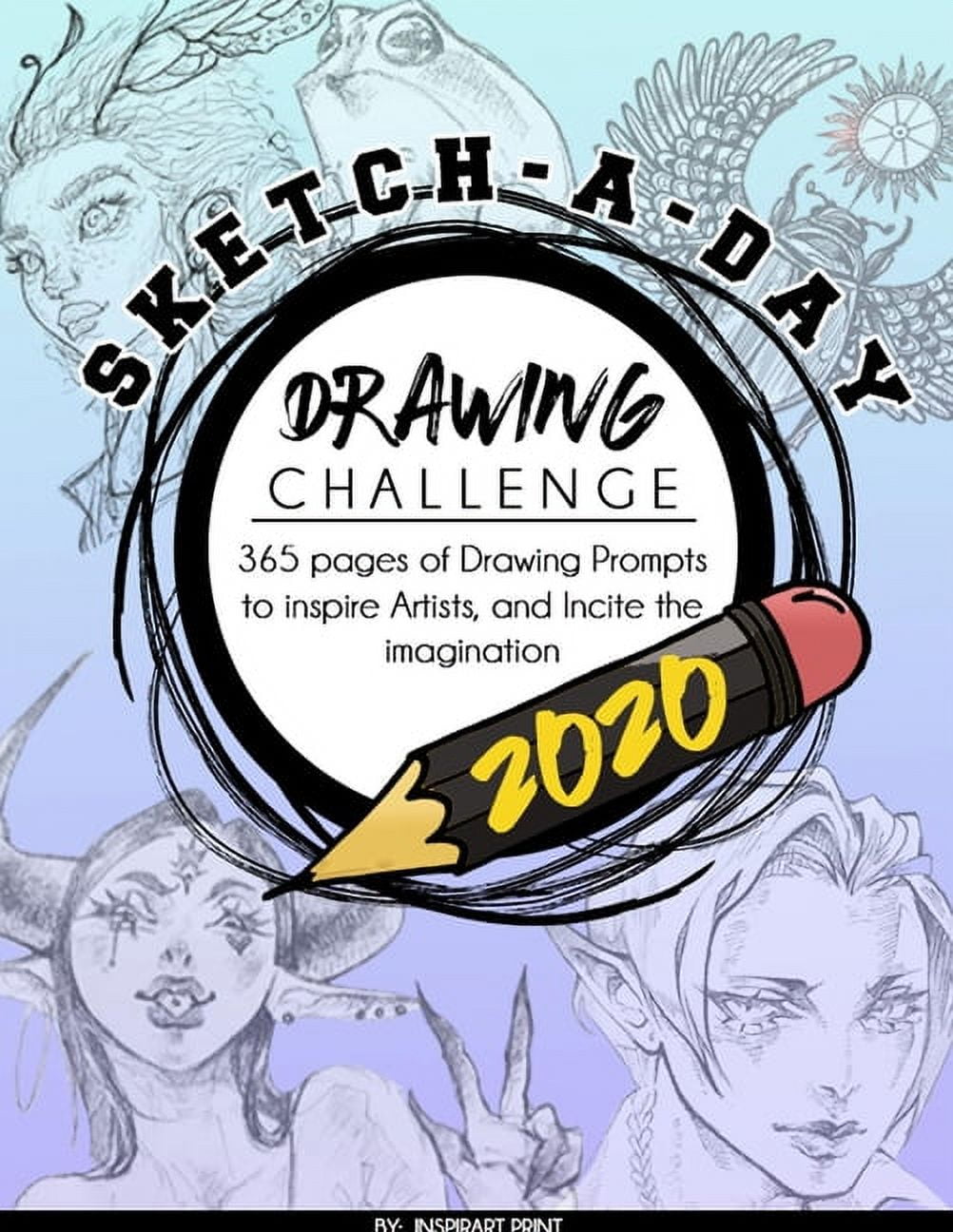 Anime Sketchbook For Drawing For Seniors: 120 Pages Practice Drawing book  for sketching, doodling or drawing Anime Characters (Paperback)