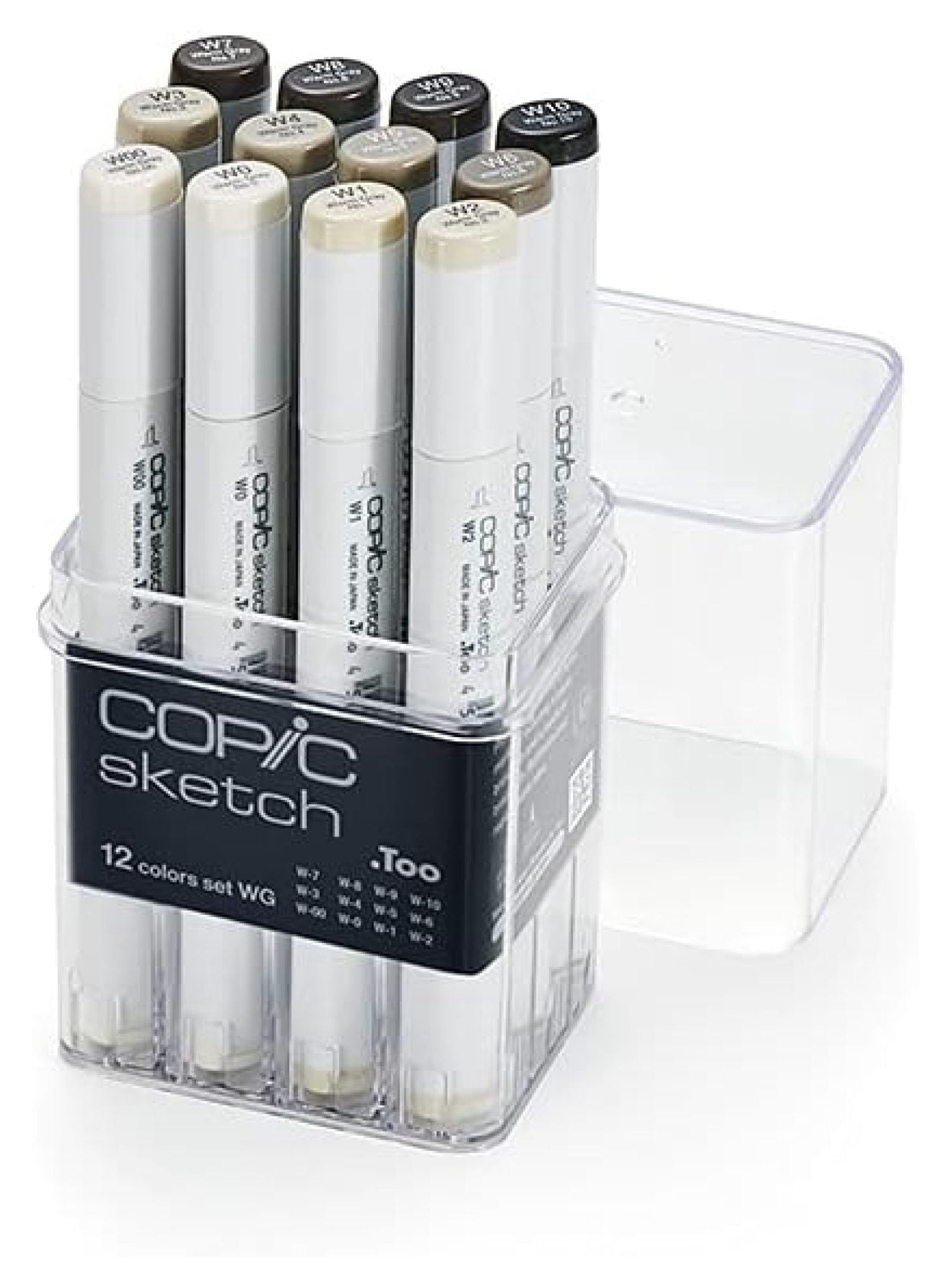 Photo inspiration: Gray Markers Nc Not Reference: Sketch Alcohol Markers 12Pc Set Warm Gray New Ver