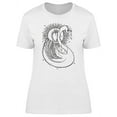thumbnail image 1 of Sketch   Beautiful Swan Heart T-Shirt Women -Image by Shutterstock, Female 3X-Large, 1 of 2