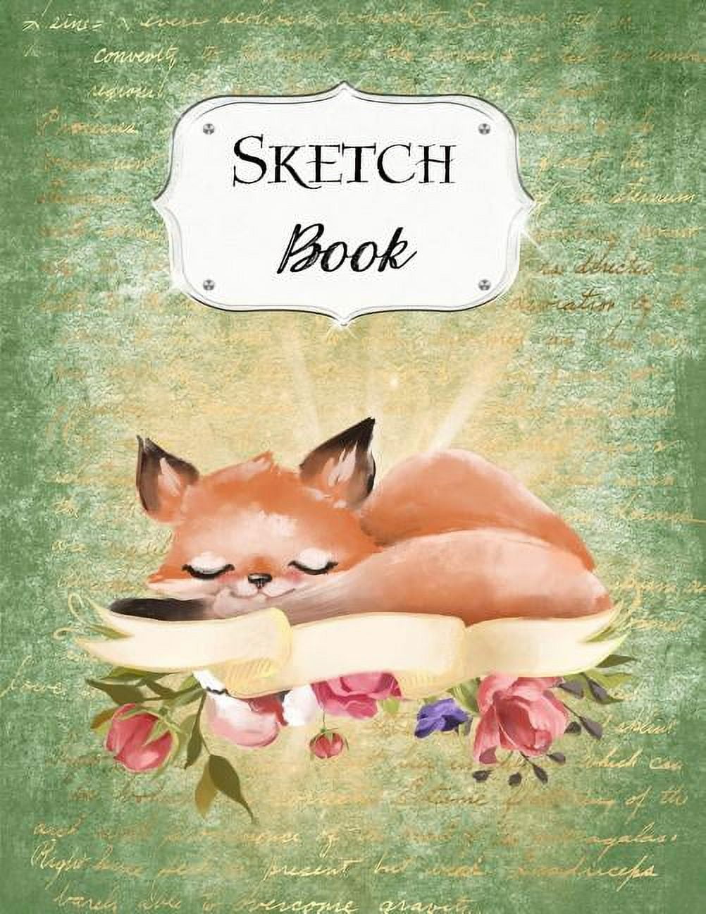https://i5.walmartimages.com/seo/Sketch-Book-Fox-Sketchbook-Scetchpad-for-Drawing-or-Doodling-Notebook-Pad-for-Creative-Artists-Green-Floral-Flowers-Paperback_3a432cca-85b8-481d-86a3-0cdf47dc5715.e67261df6efc3e52bbe50eb456e3b3e3.jpeg