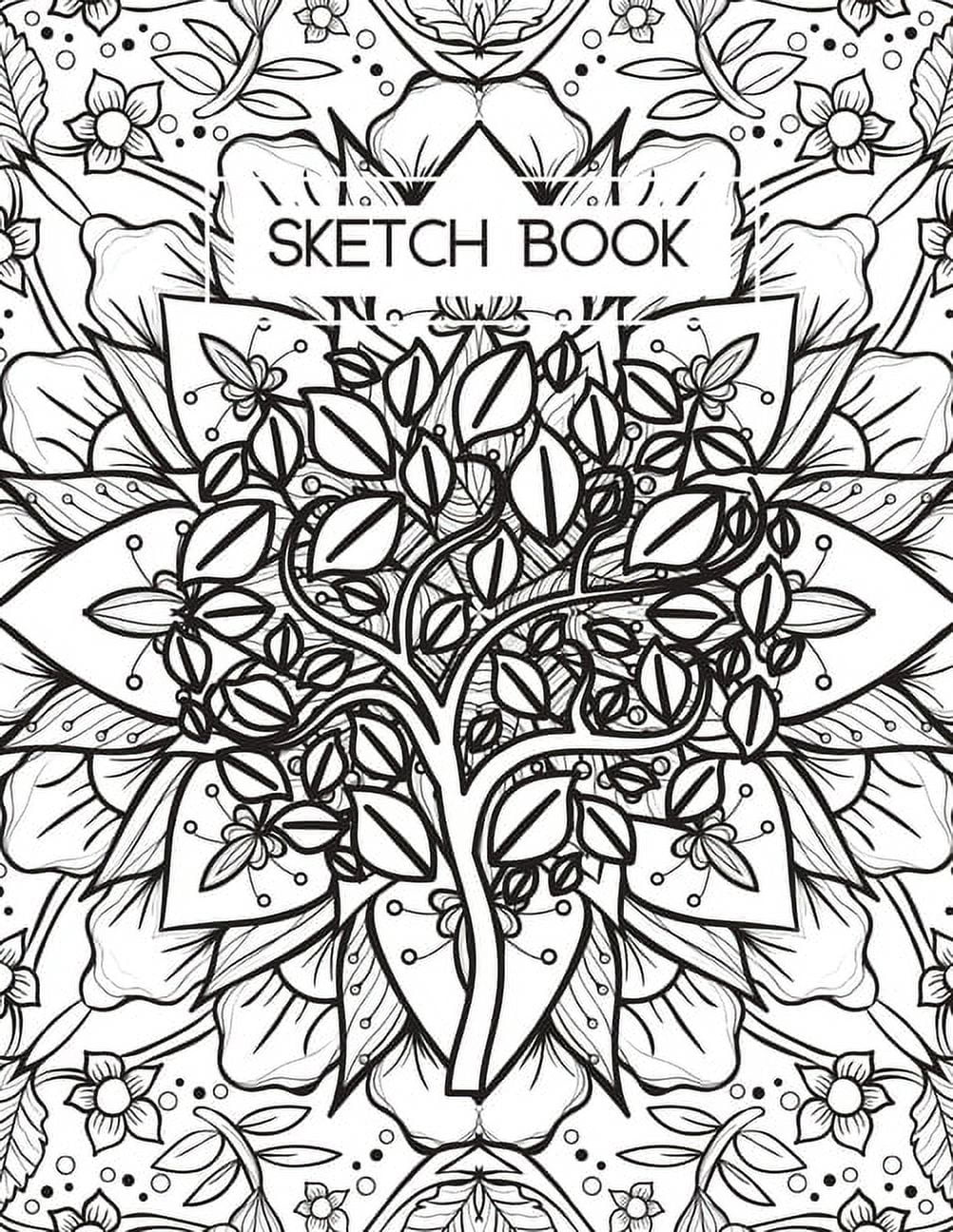 Sketch Book For Teen Girls: 132 Pages Blank White Paper Drawing Book  Journal 5.5x8.5, Drawing, Doodling, or Sketching, Green Cover (Sketch Book  for