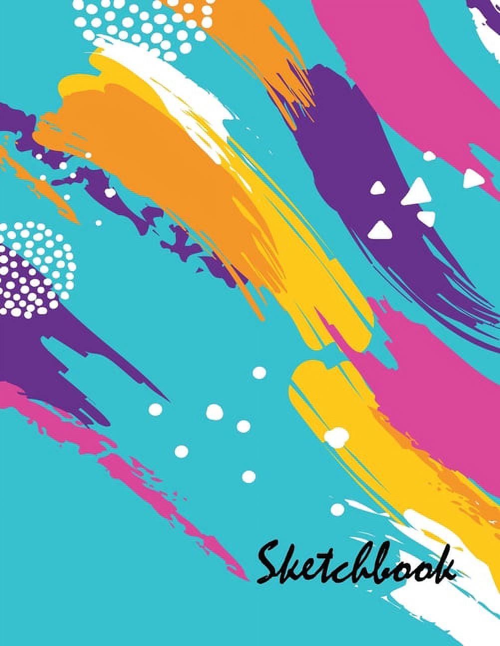 Sketch Book Large Notebook 8.5" X 11" for Artist Practice Drawing