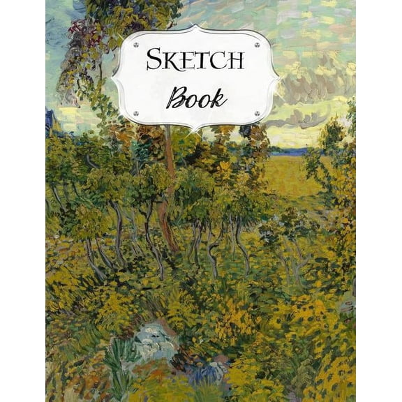 Sketch Book: Van Gogh Sketchbook Scetchpad for Drawing or Doodling Notebook Pad for Creative Artists Sunset at Montmajou, (Paperback)