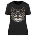 thumbnail image 1 of Sketch Color Cat Face T-Shirt Women -Image by Shutterstock, Female Small, 1 of 2