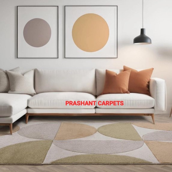 A closer look at Vintage Apartment Decor With Modern Geometric Rug Designs