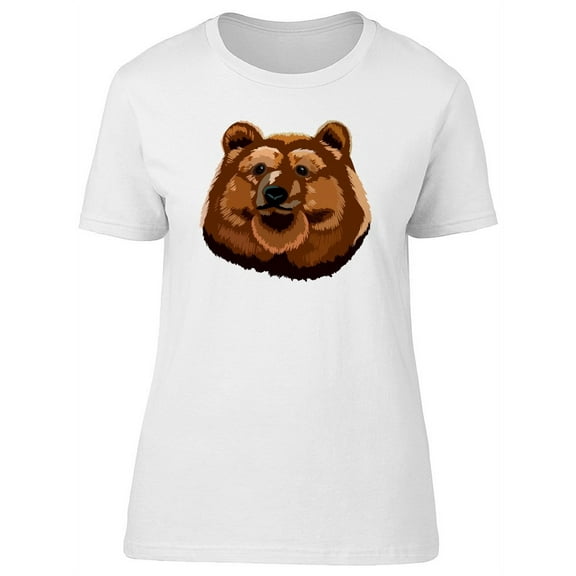 Sketch Cute Realistic Bear T-Shirt Men -Image by Shutterstock, Male Medium