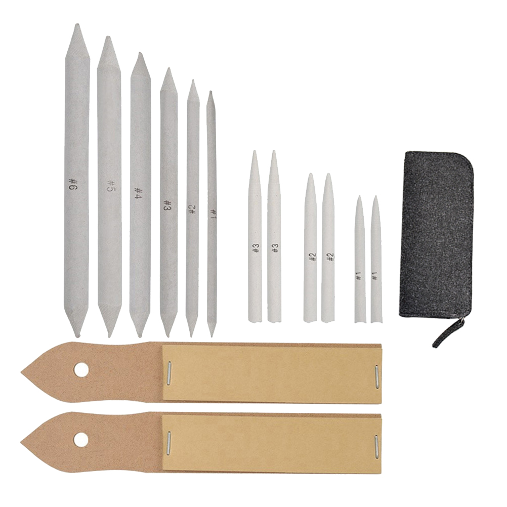 Sketch Drawing Accessories Colored Pencils Stumps Mix Tree Stump