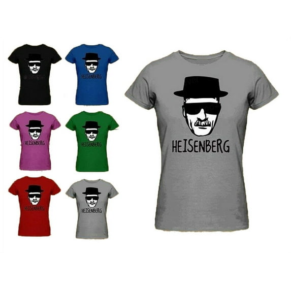 Sketch Face Heisenberg Breaking Printed T-Shirt Bad Women T-Shirt Short Sleeve T-Shirt Soft and Comfy Shirt, Lightweight Shirt Color Gray 2X-Large