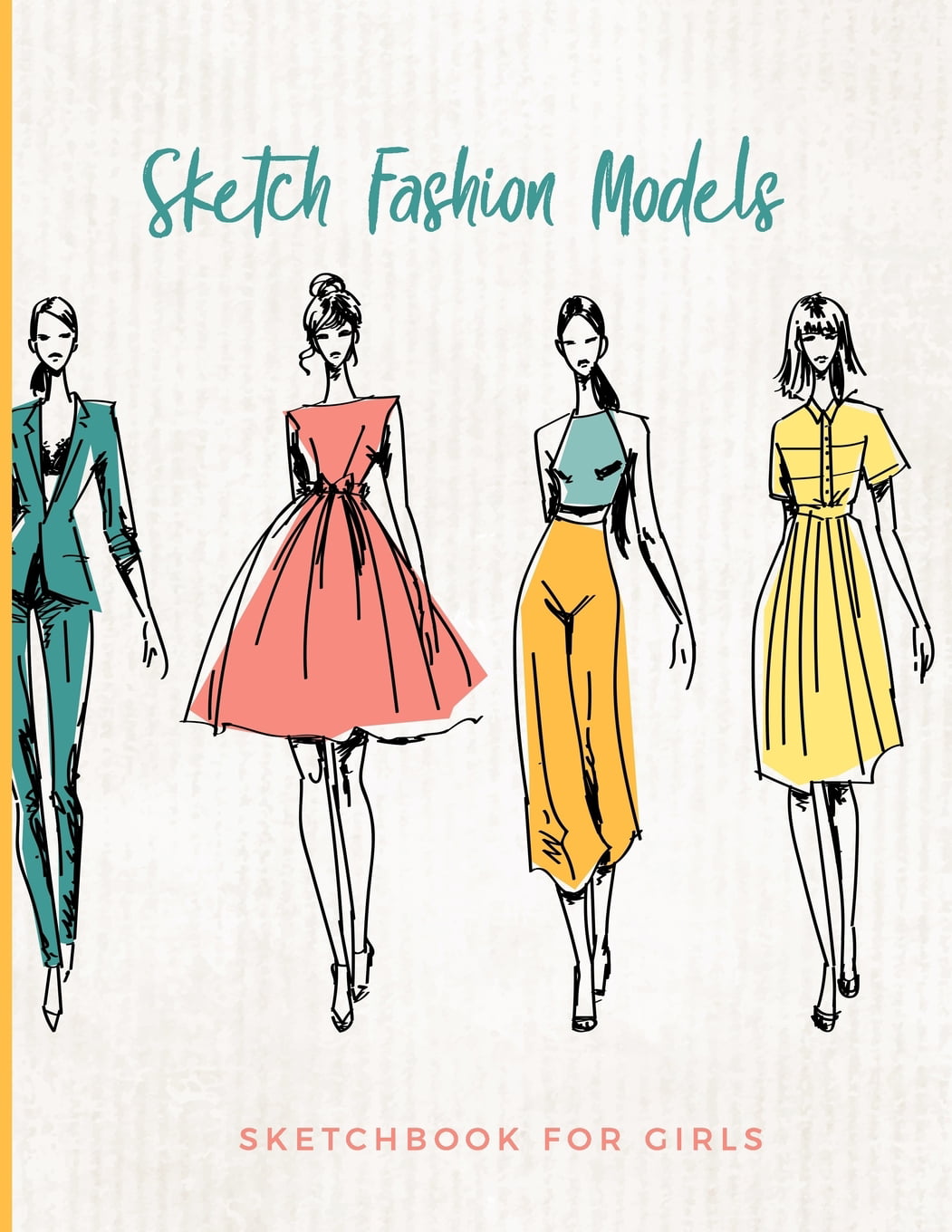 Fashion Sketchbook Figure Drawing Poses for Designers: Fashion sketch  templates with 1920 vintage style illustration of a red dress (Paperback) |  Murder By The Book
