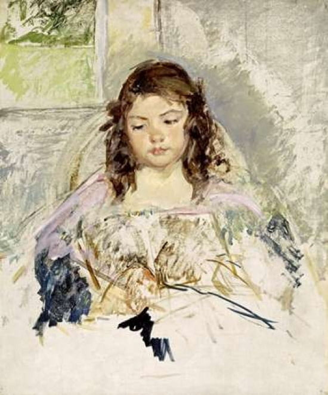 Sketch For Francois Canvas Art - Mary Cassatt (24 x 24)