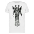 thumbnail image 1 of Sketch Giraffe Helmet T-Shirt Men -Image by Shutterstock, Male XX-Large, 1 of 2