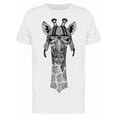 thumbnail image 1 of Sketch Giraffe Helmet Tee Men's -Image by Shutterstock, 1 of 2