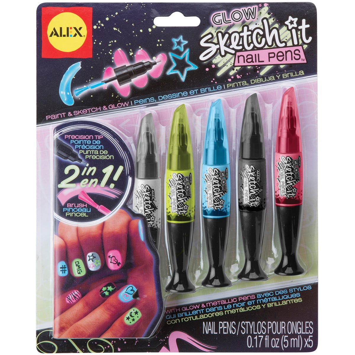 Nail Pen Salon Makeup for Kids - ALEX Toys Spa Sketch It Nail Pen Salon  Unboxing!! - YouTube