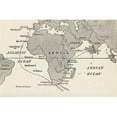 thumbnail image 1 of Sketch Map Illustrating Vasco Da Gamas Voyages. The Dotted Line Indicates The First Voyage to India In 1497 From The Great Explorers Columbus & Vasco Da Gama Poster Print, 36 x 24 - Large, 1 of 1
