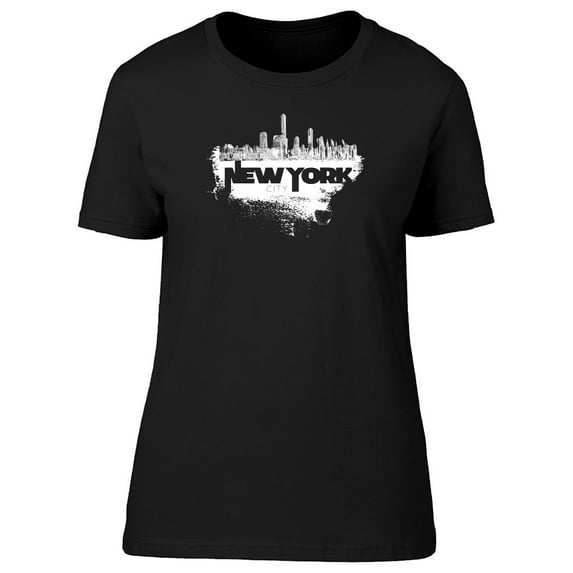 Sketch New York City Landscape T-Shirt Men -Image by Shutterstock, Male Medium