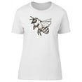 thumbnail image 1 of Sketch Of A Bee T-Shirt Women -Image by Shutterstock, Female Large, 1 of 2