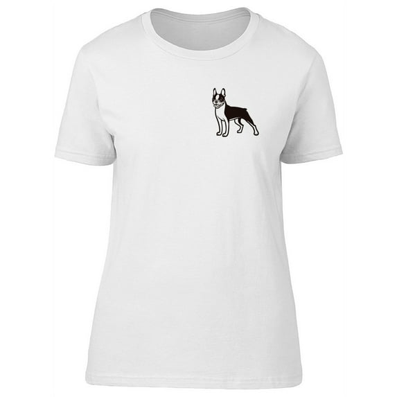 Sketch Of A Boston Terrier T-Shirt Men -Image by Shutterstock, Male Large