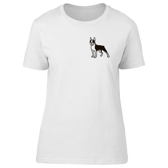 Sketch Of A Boston Terrier  T-Shirt Men -Image by Shutterstock, Male x-Large
