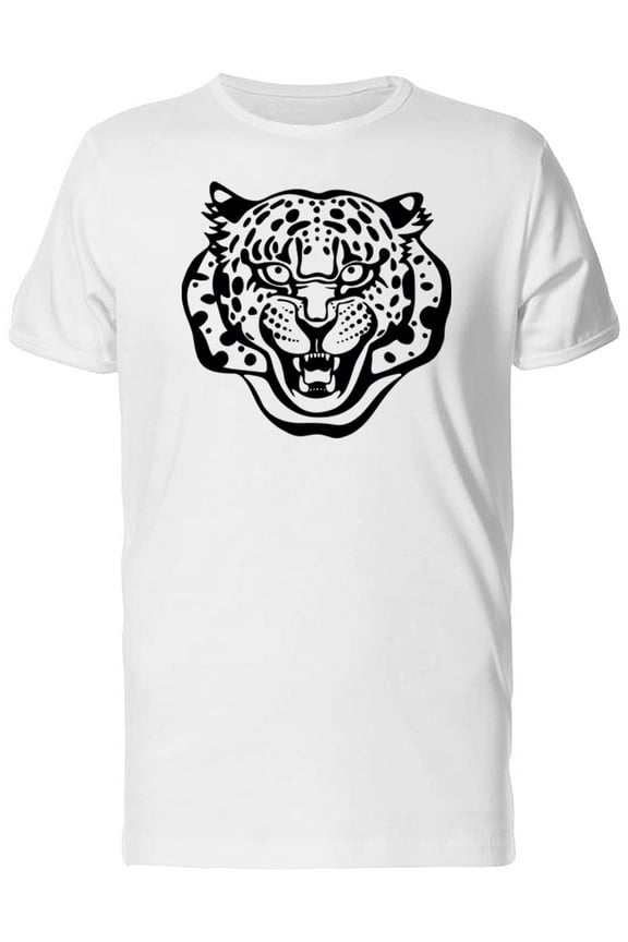 Sketch Of A Cheetah Head T-Shirt Men -Image by Shutterstock, Male 3X-Large