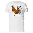 thumbnail image 1 of Sketch Of A Colorful Rooster T-Shirt Men -Image by Shutterstock, Male 3X-Large, 1 of 2