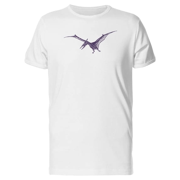 Sketch Of A Flying Dinosaur Tee Men's -Image by Shutterstock
