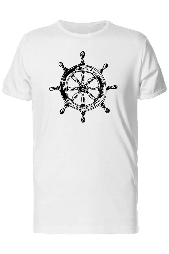 Sketch Of A Handwheel Tee Men's -Image by Shutterstock