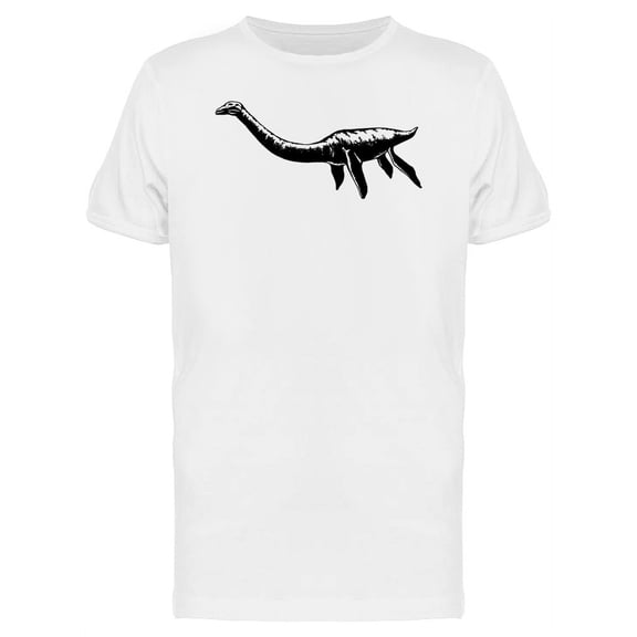 Sketch Of A Plesiosaurus T-Shirt Men -Image by Shutterstock, Male Medium