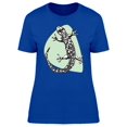 thumbnail image 1 of Sketch Of A Simple Lizard T-Shirt Women -Image by Shutterstock, Female XX-Large, 1 of 2