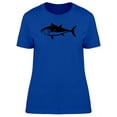 thumbnail image 1 of Sketch Of A Tuna Fish T-Shirt Women -Image by Shutterstock, Female Large, 1 of 2